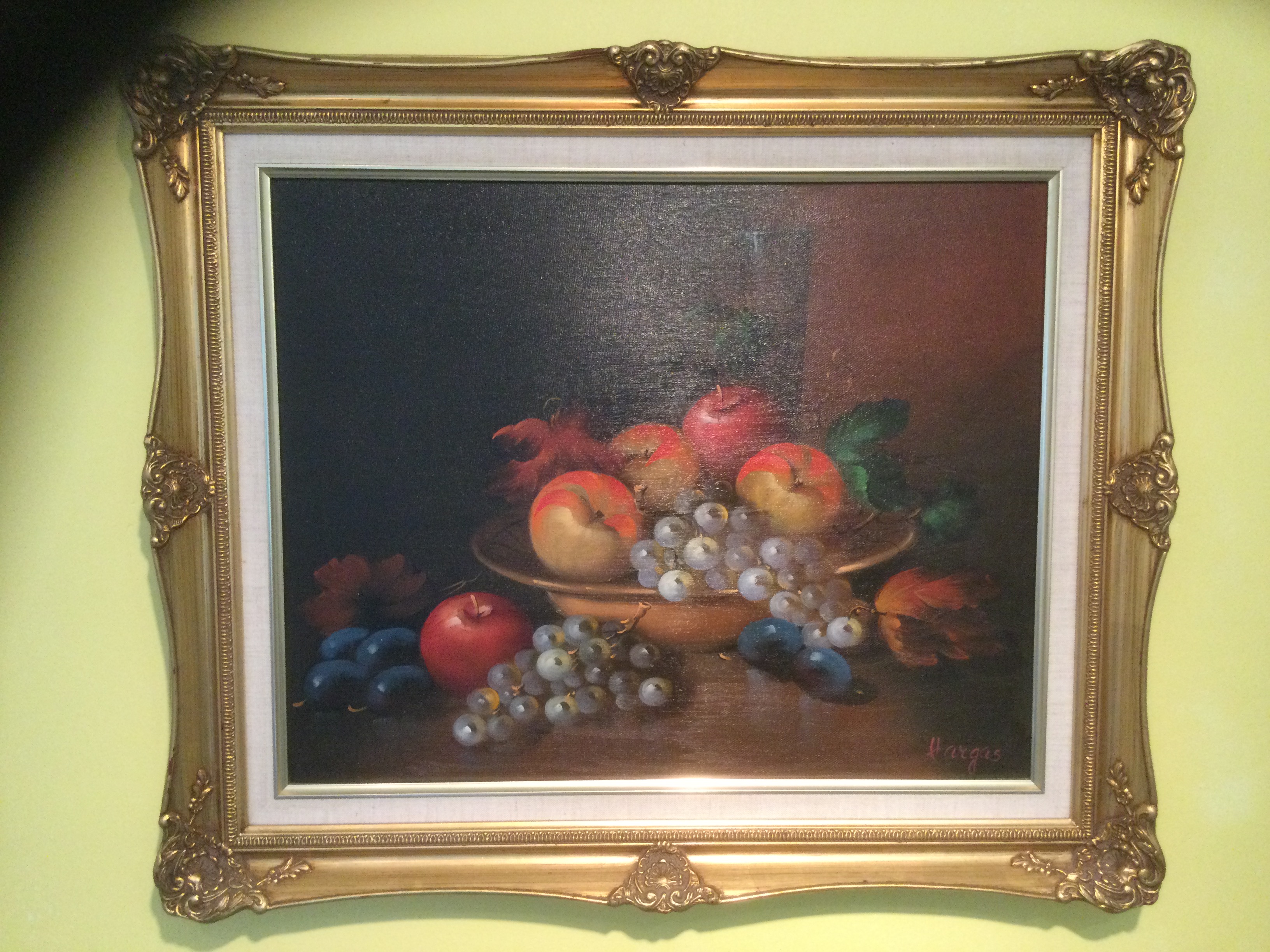 A Still Life of Fruit by Vargas 