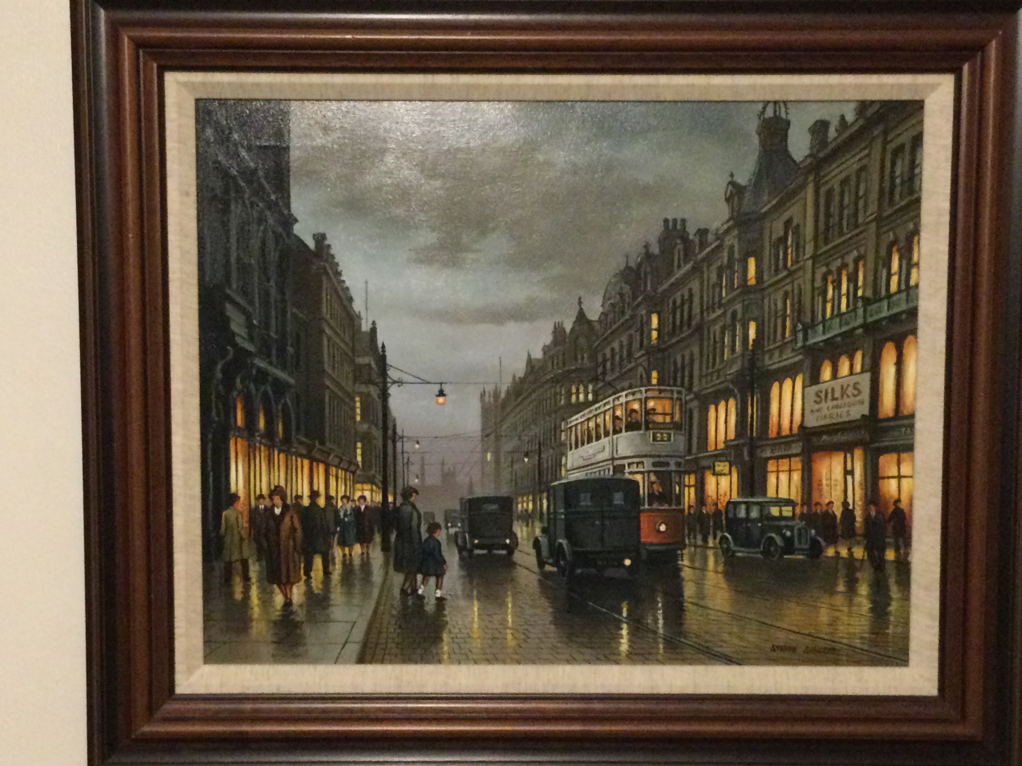 Deansgate Manchester 1928 by Steven Scholes