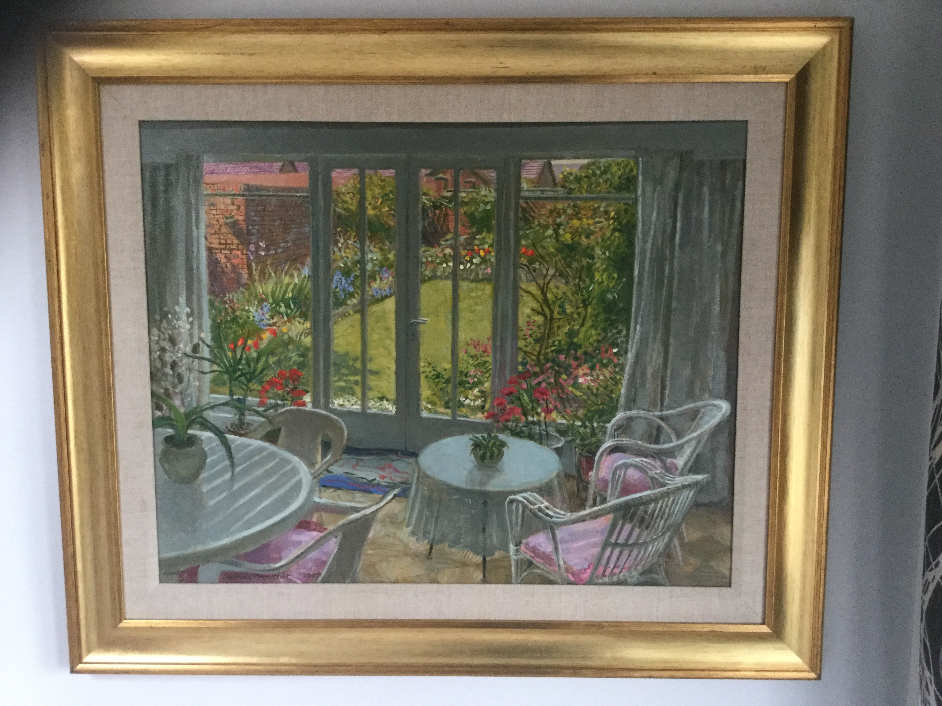 Garden Room by Derek Stephen Crowther 