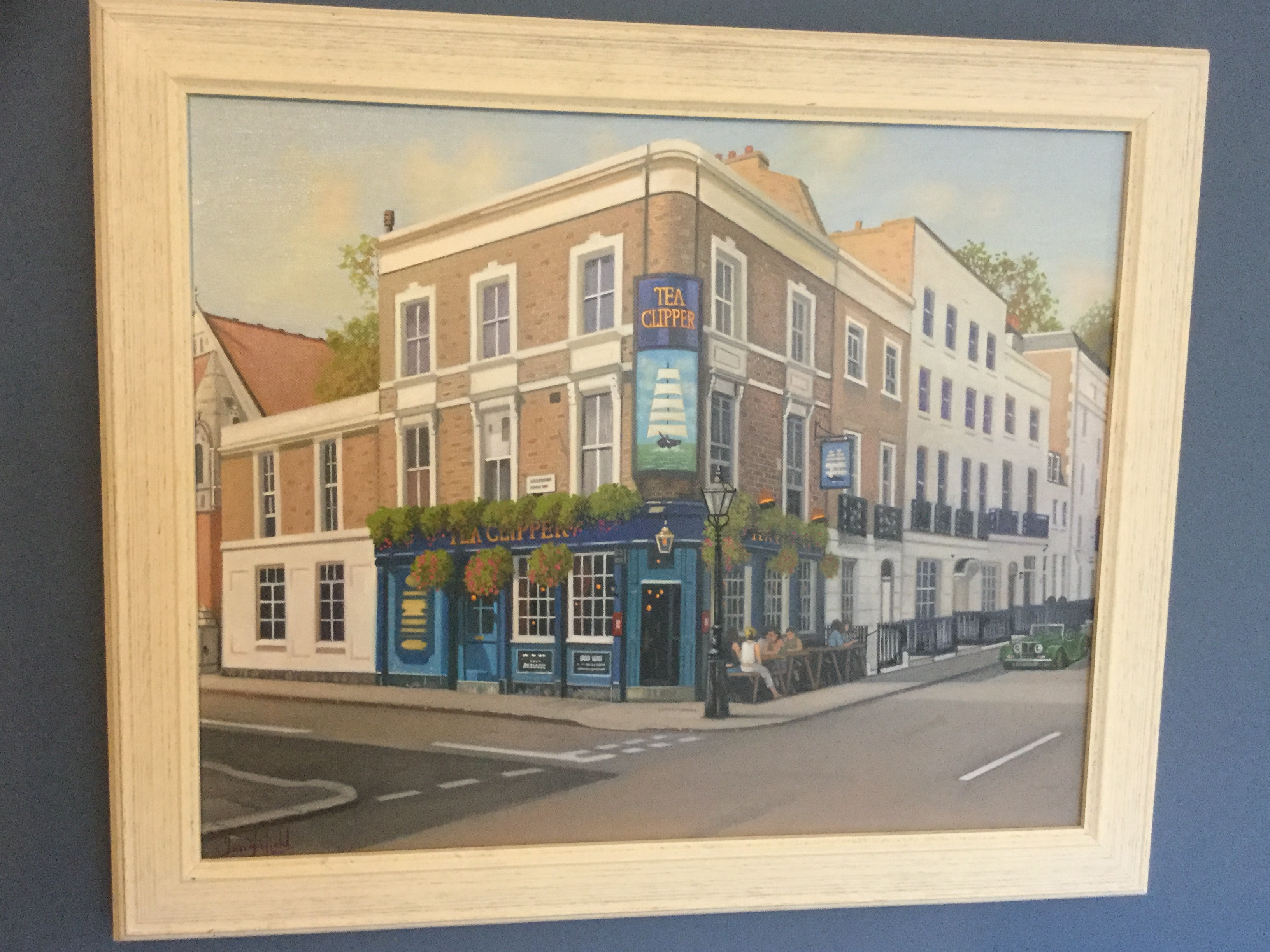 The Tea Clipper Pub by Ian Fifield