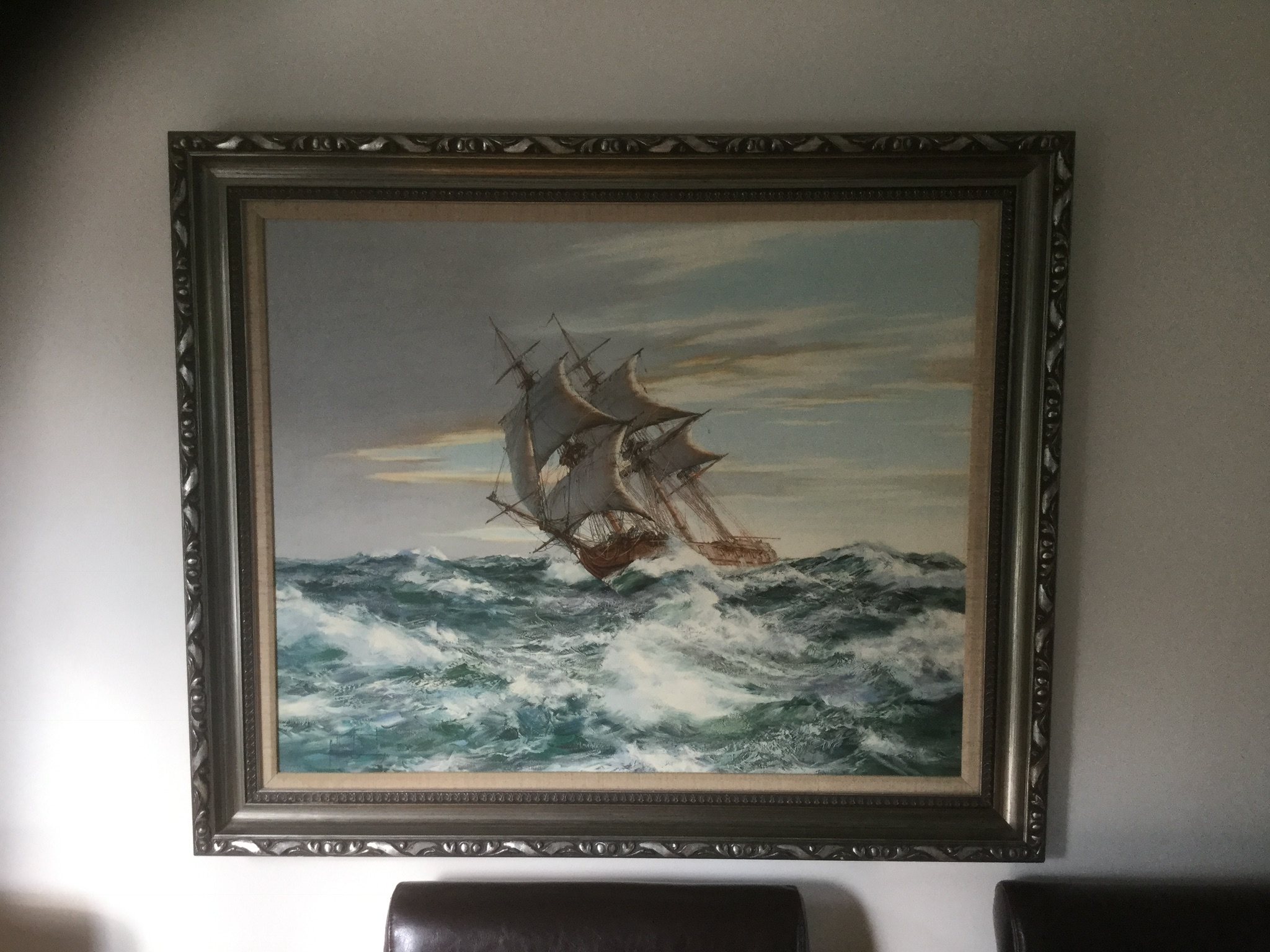 Seascape by Montague Dawson