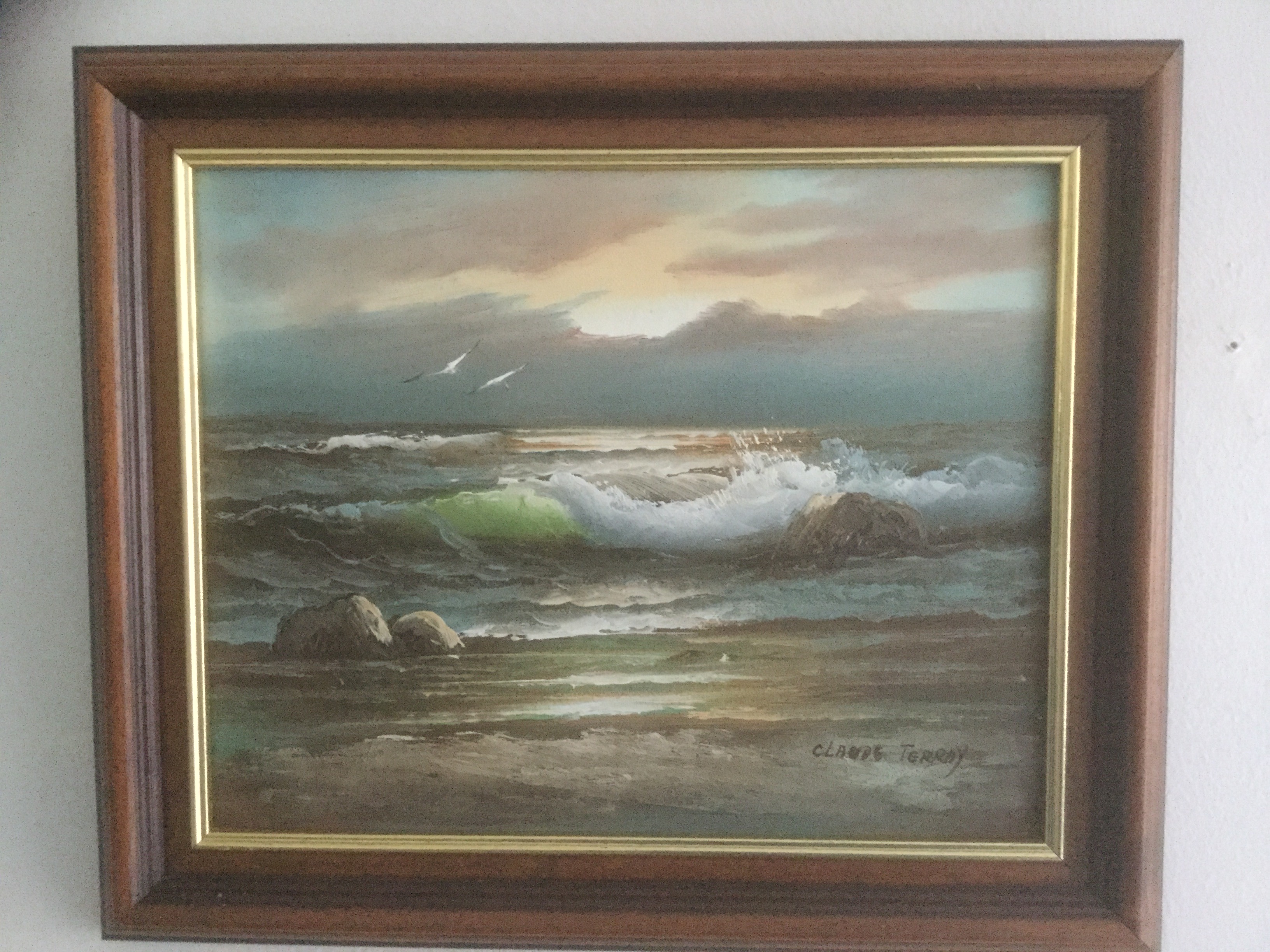 Seascape by Claude Terray