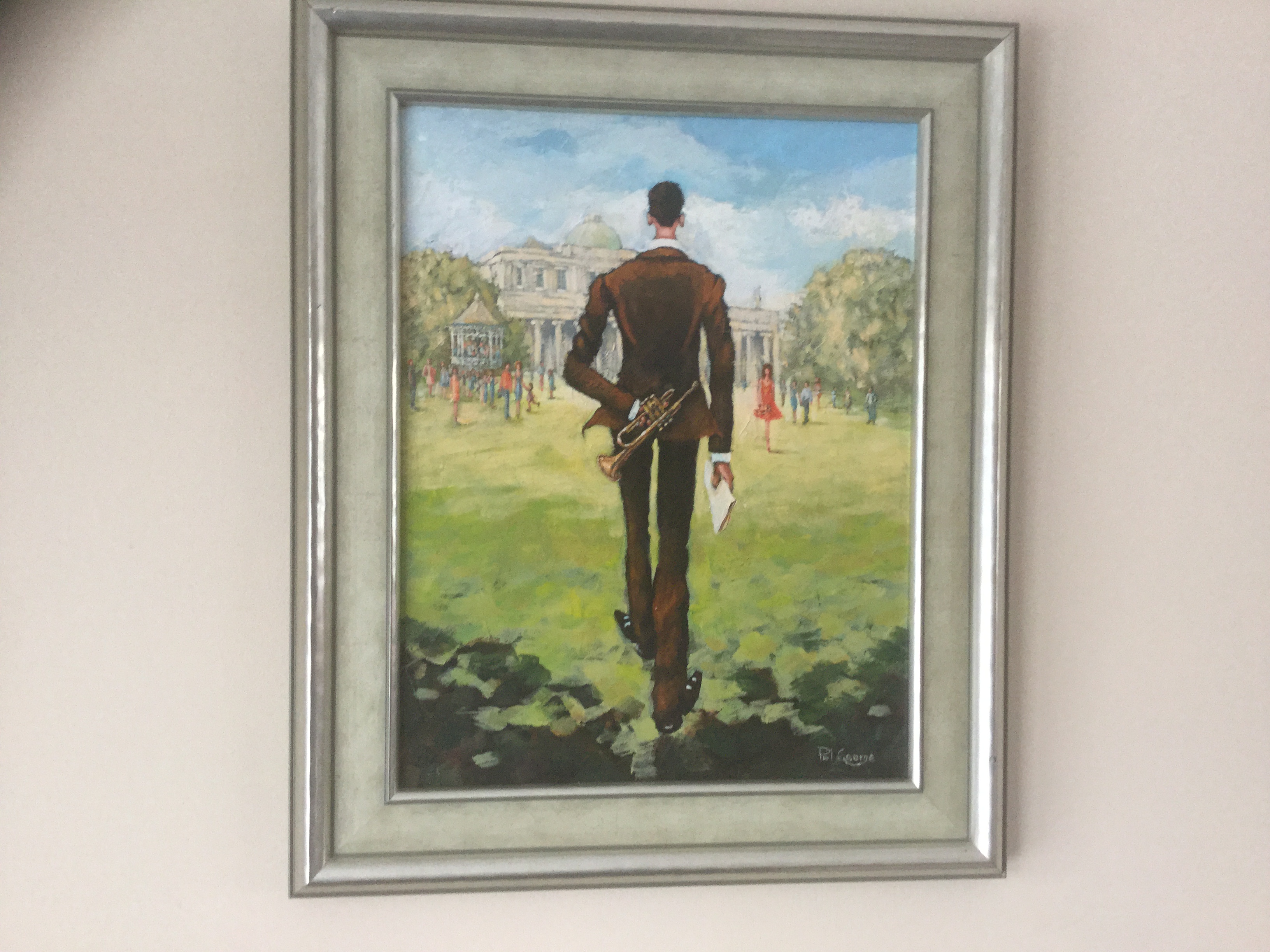 Norman at the Festival by Phil George