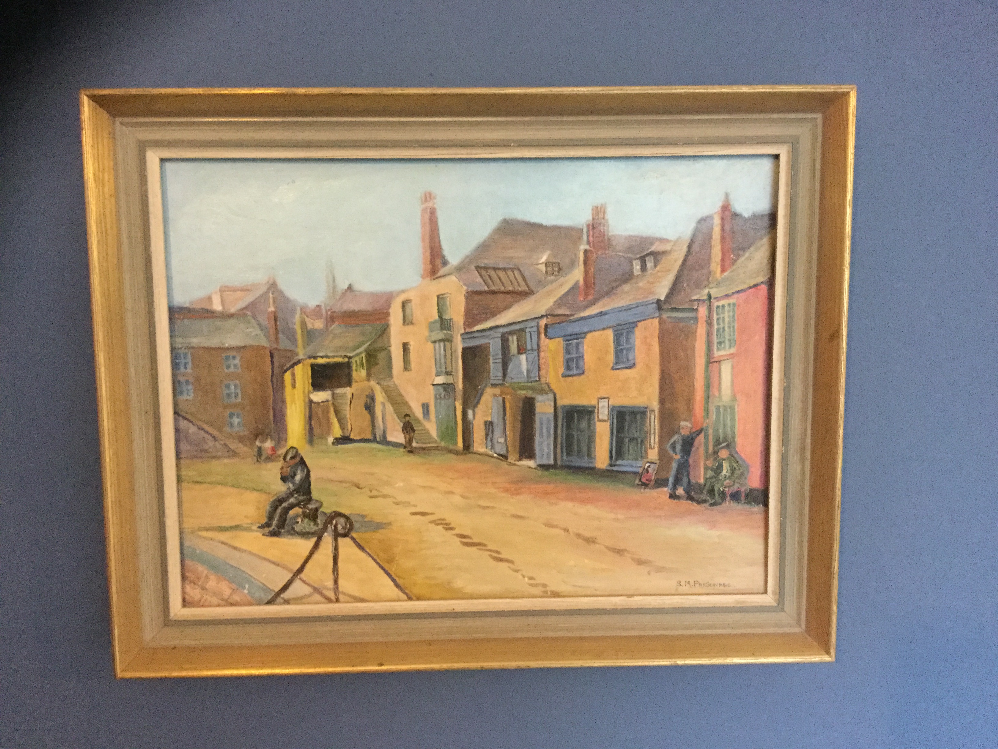 St Ives Harbour by S M Parsonage