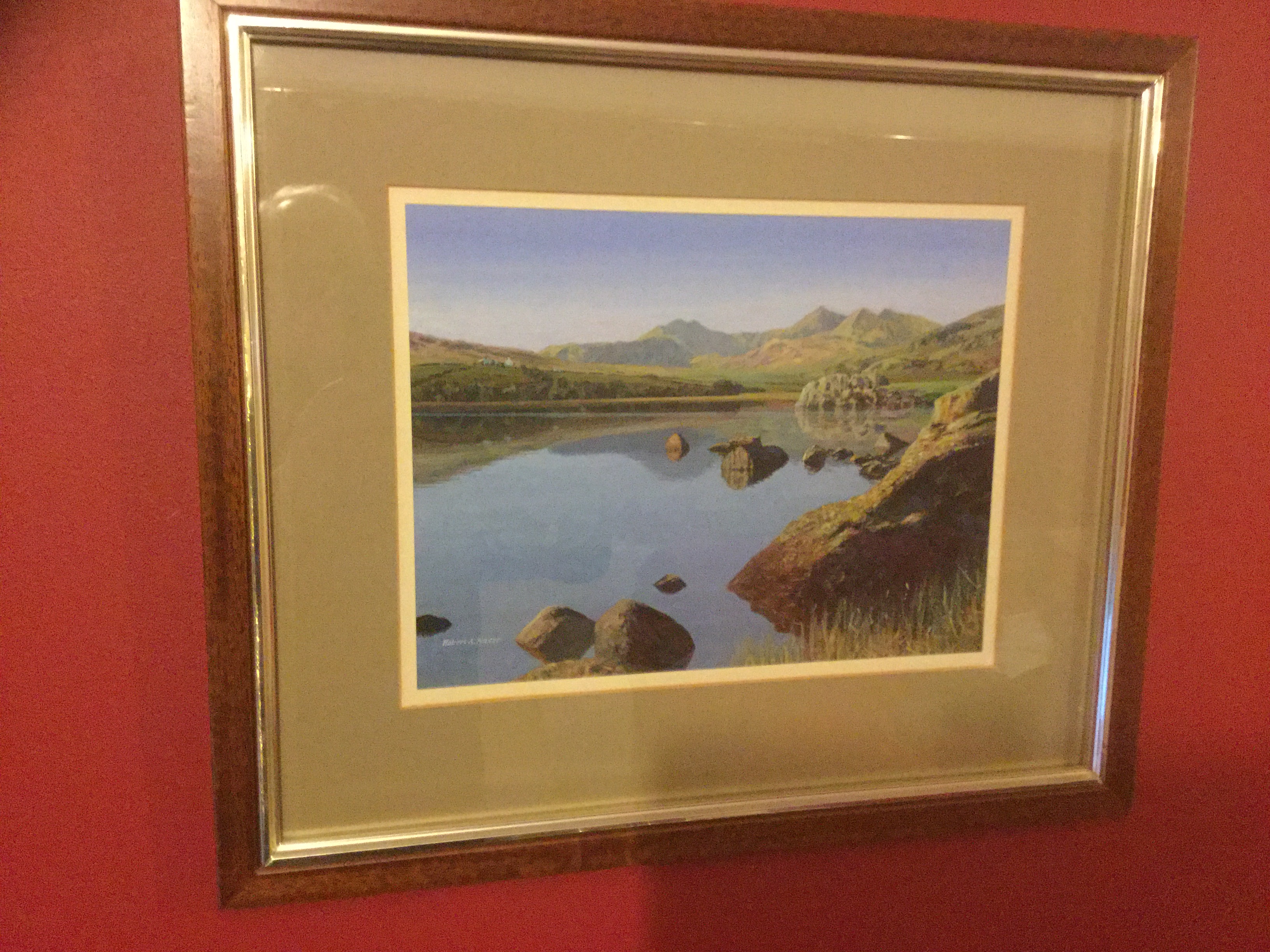 Llyn Gwynant by Robert Fraser