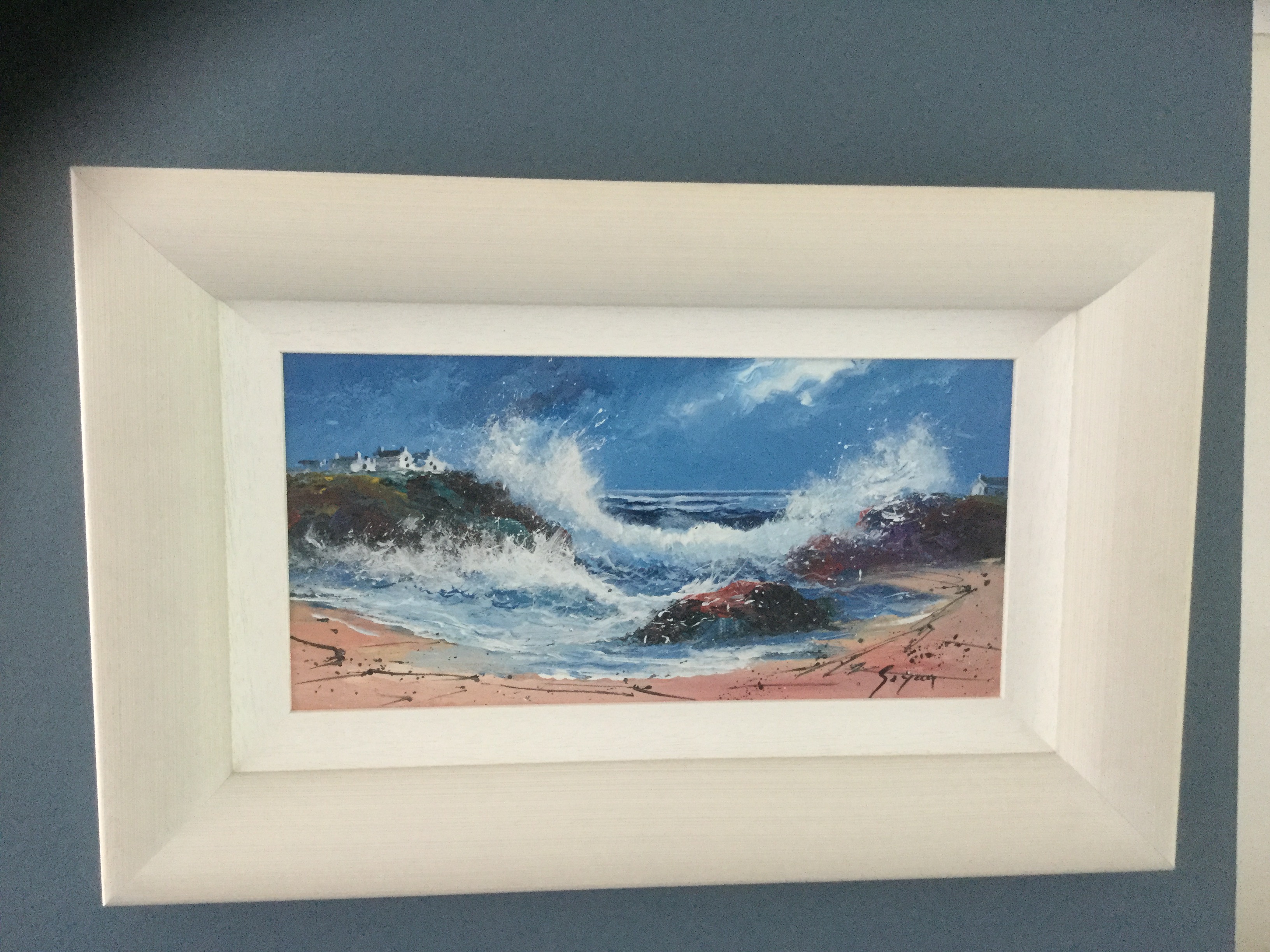 Crashing Sea by Fernando Goyan