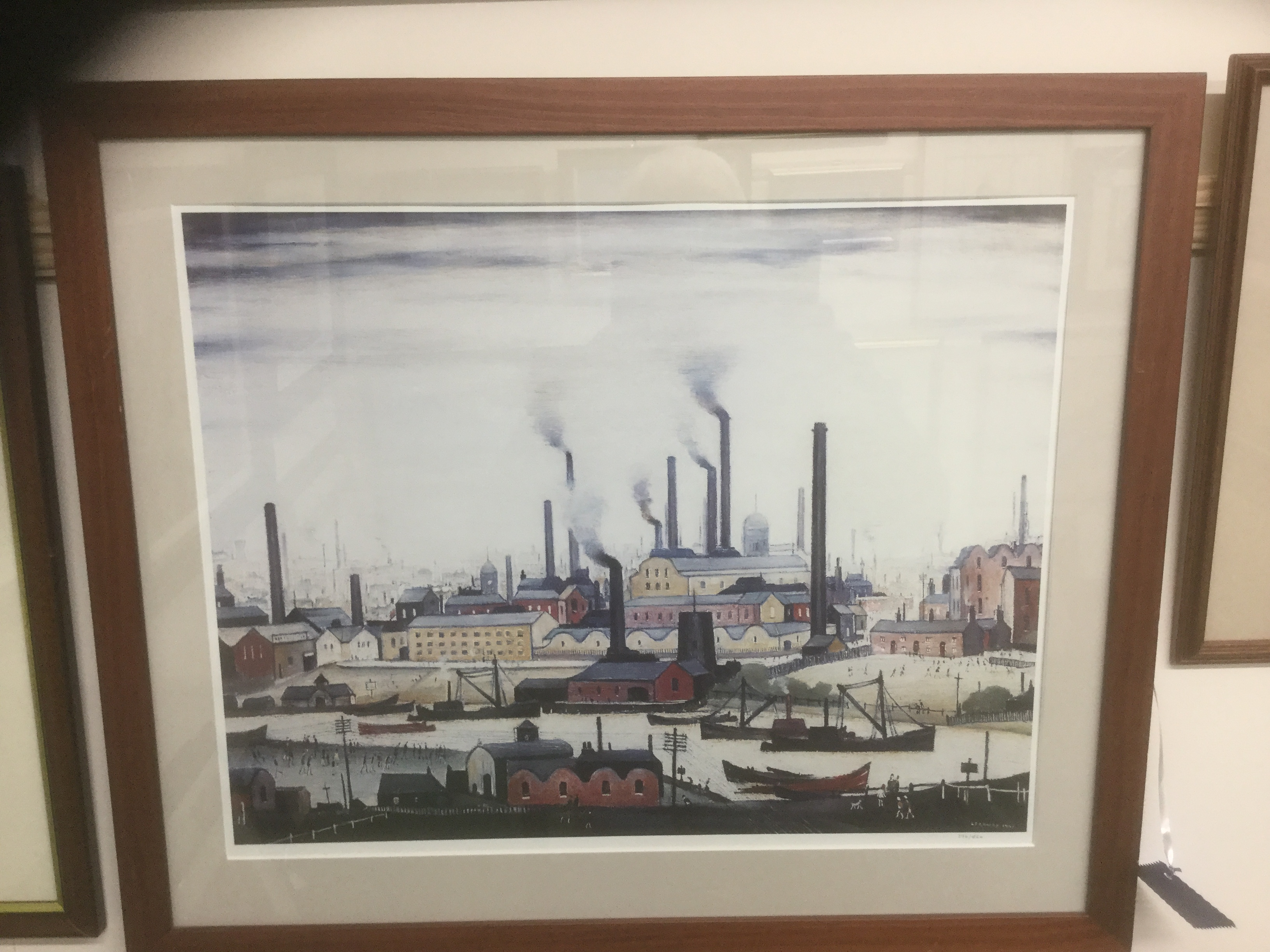 A River Bank by L.S.Lowry- A Star Buy 