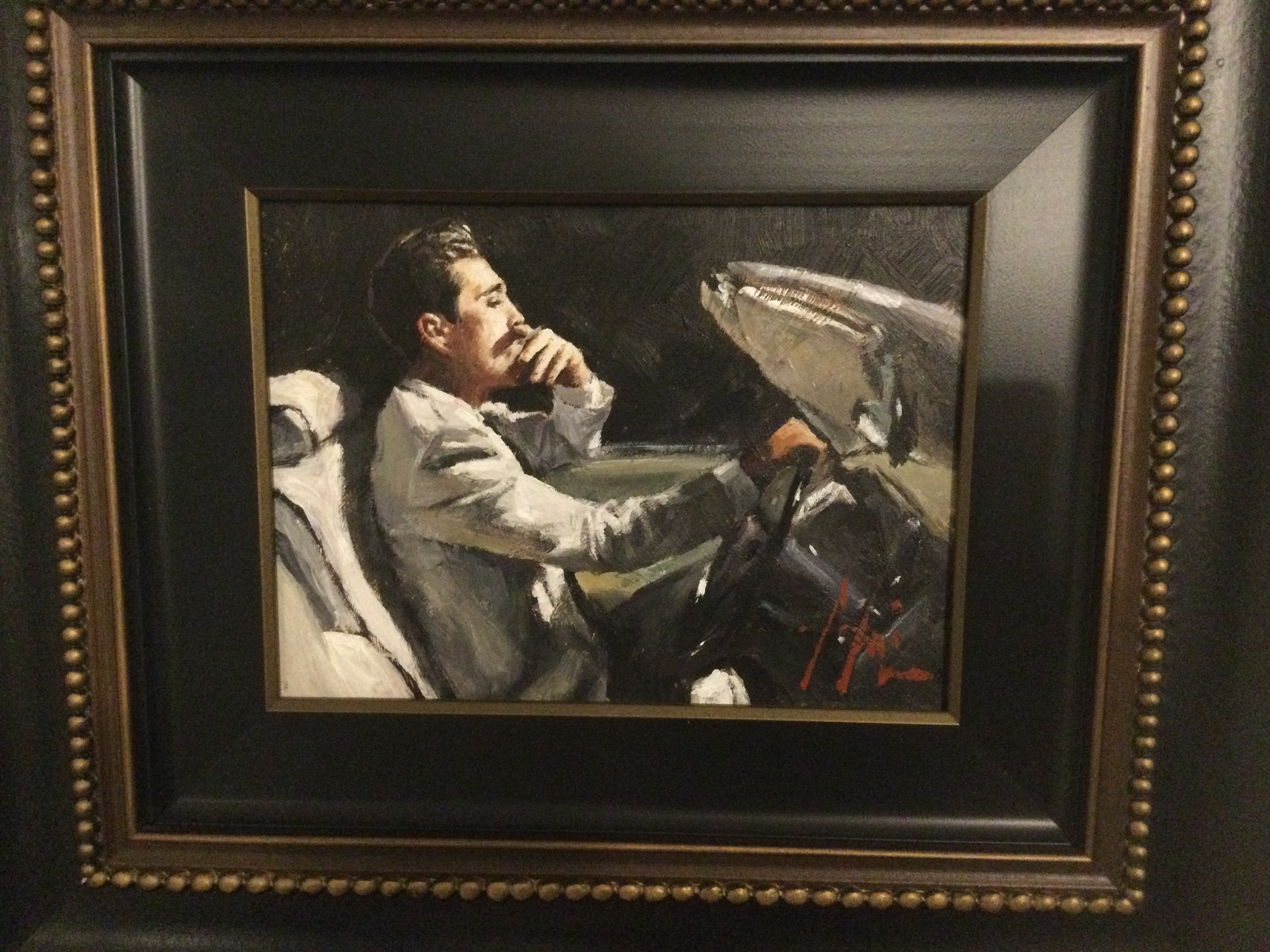 “Late Drive” by. Fabian Perez 